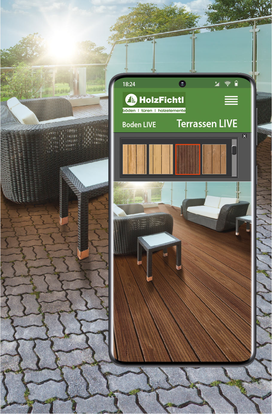 Bild designStudio Terrasse Holz fichtl